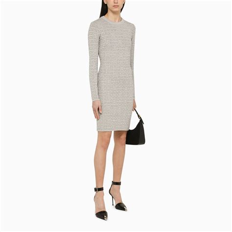 givenchy jacquard dress|4G jacquard dress in .